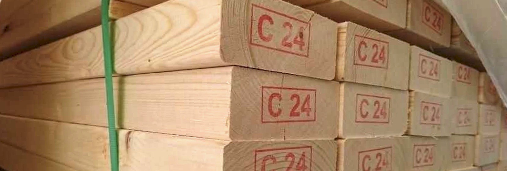 Drewno klasy C24